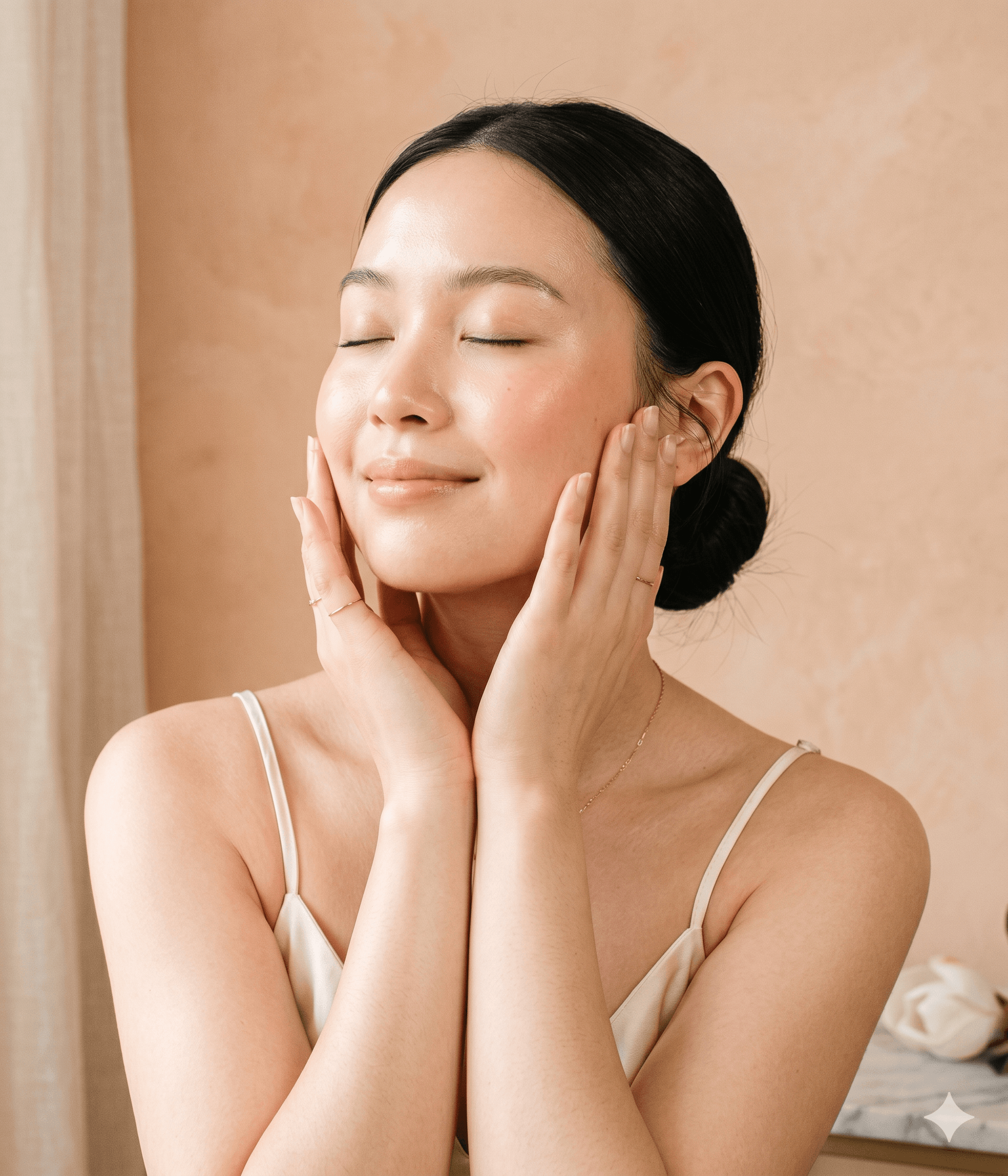 Korean glass-skin facial treatment